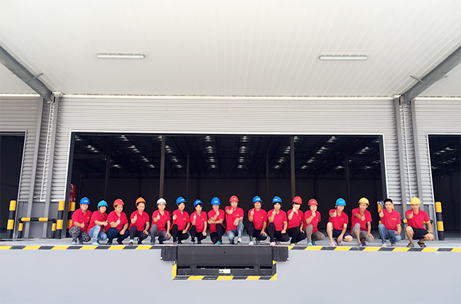 江門(mén)鶴山普洛斯物流園大型開(kāi)荒清潔案例